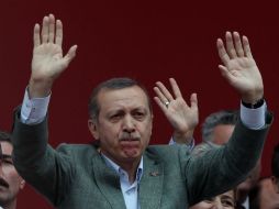'Estamos decididos a garantizar el derecho de que ese país sea gobernado por su propio pueblo', señaló Erdogan. AP / ARCHIVO