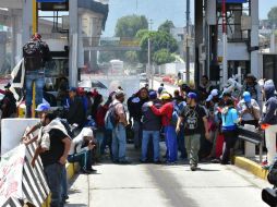 En Oaxaca y en Chiapas bajaron los paros escolares, pero subieron los bloqueos. EFE / M. Guzmán