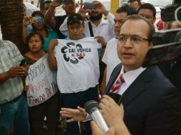 Duarte aclara con seguridad que las autoridades deberán llamar a cuentas a Yunes Linares por 'lavado' de dinero. SUN / ARCHIVO