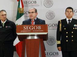 Roberto Ramírez de la Parra, director de Conagua, informa que se pronosticaron ocho ciclones más en el Pacífico y nueve en el Atlántico TWITTER / @RobRmzdelaParra