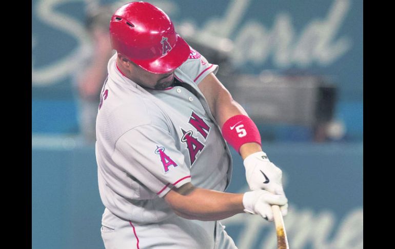 Albert Pujols. Tiene al menos 20 jonrones en cada una de sus 16 temporadas en Grandes Ligas. AP / F. Thornhill