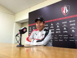 ''El equipo no se puede conformar con un buen inicio, hay que mantener el buen paso'', dijo Cruz ante los medios. TWITTER / @atlasfc