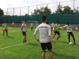 Los pupilos de José Guadalupe Cruz comenzaron la semana con trabajo físico y se alistan para recibir al conjunto celeste. ESPECIAL / atlasfc.com.mx