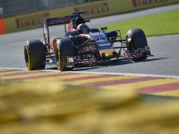 Verstappen Junior, de 18 años, hizo las delicias de un público entregado con una vuelta rápida en 1:48.085. AFP / L. Venance
