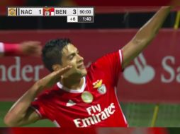 Jiménez marca gol en su segundo partido seguido. ESPECIAL /