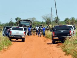 Seis de los militares fallecieron en el acto, mientras que los restantes murieron cuando estaban siendo trasladados. AFP / J. Cardozo