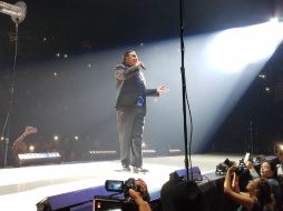 Durante todo el concierto, Juan Gabriel recalcó su orgullo por México. NTX / J. Romero