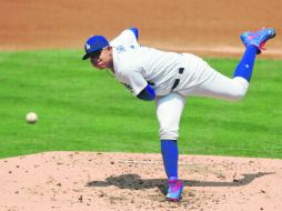 Julio Urías tuvo una buena salida ayer donde permitió seis hits, ocho ponches y concedió dos boletos. AP / ARCHIVO