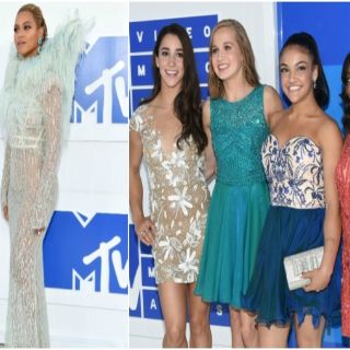 Beyoncé y campeonas olímpicas, reinas de la alfombra roja de los premios MTV