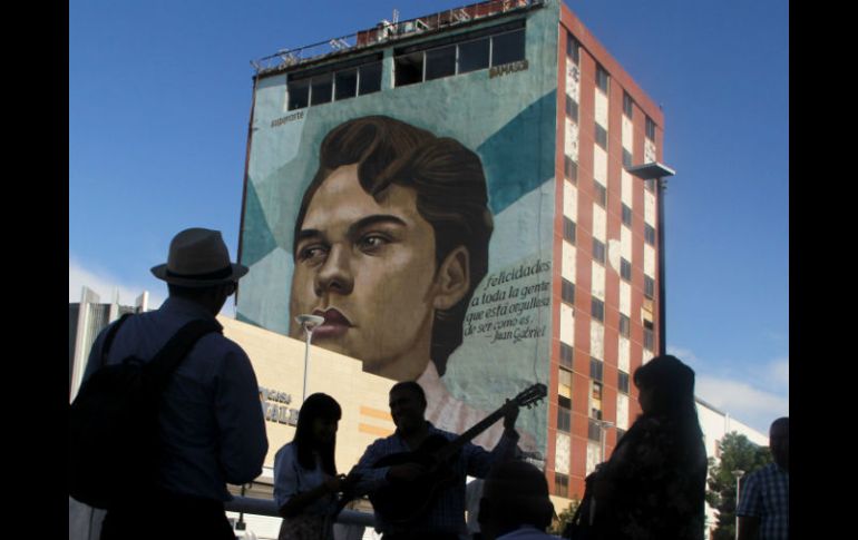 Con motivo de los festejos por la Independencia de México, Juan Gabriel se reuniría con sus fans en Las Vegas. AFP / H. Martinez