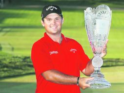 Patrick Reed. El estadounidense ganó ayer el Barclays Championship, de la primera ronda de los Playoffs del PGA Tour. AFP /