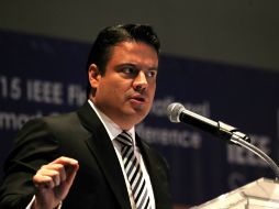 Aristóteles acudió a la presentación del estudio Expectativas Económicas del Sector Privado Jalisciense. EL INFORMADOR / ARCHIVO