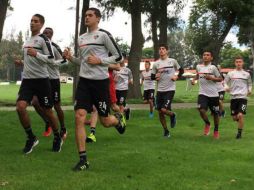 Los Rojinegros entrenaron con las ausencias de Rafael Márquez, Cándido Ramírez y Martín Barragán. TWITTER / @atlasfc