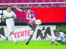 Marco Bueno aseguró que está ante la mejor oportunidad de su carrera futbolística y no la va a desaprovechar. EL INFORMADOR /