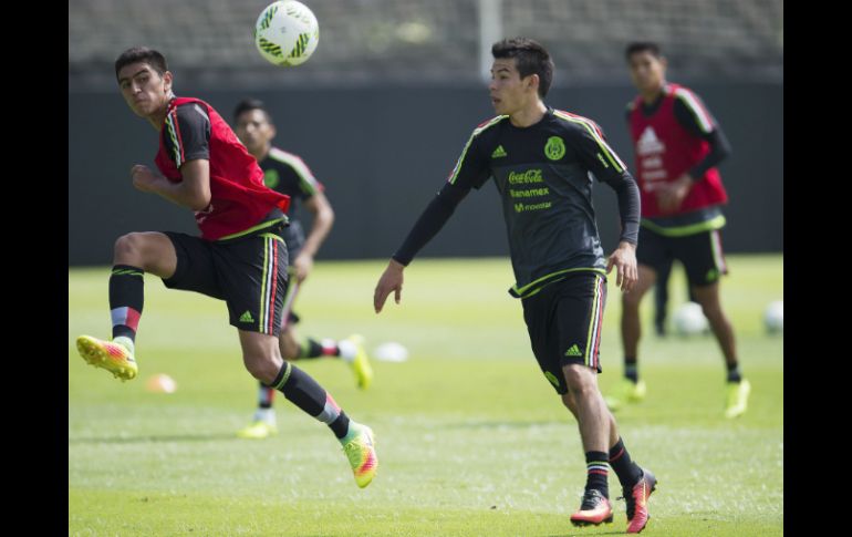 Ante esta situación, se tuvo que echar mano de elementos de la Selección Sub 20, que también están concentrados en el CAR. MEXSPORT / O. Aguilar