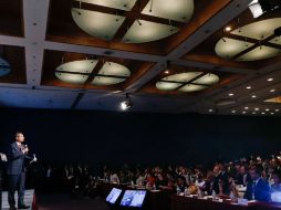 Legisladores y líderes se reúnen en la Tercera Reunión Plenaria del Partido Revolucionario Institucional (PRI). TWITTER / @EnriqueOchoaR