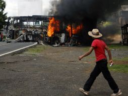 Los hechos de este martes ocurrieron cerca de las 13:40 horas, a la altura de San Juan Tumbio del municipio de Pátzcuaro. AFP / ARCHIVO