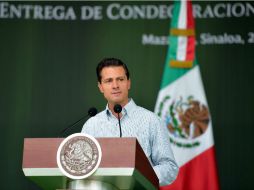 Enrique Peña Nieto invitó a los candidatos a la presidencia de EUA para hablar sobre la relación entre los dos países. NTX / Presidencia