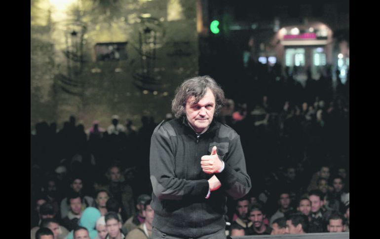 Figuras. Emir Kusturica ya está presente en Venecia. NTX /