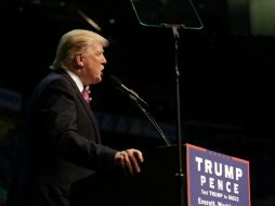 La senadora del Partido de Acción Nacional llama a que se forme frente plural contra la visita de Donald Trump. AFP / J. Redmond