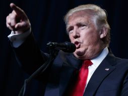 Diputados perredistas reprochan la visita de Trump mientras no ofrezca una amplia disculpa ''por su postura de odio y xenofobia''. AP / ARCHIVO