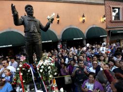 Juan Gabriel falleció el pasado domingo en California a los 66 años de edad debido a un infarto. AP / E. Verdugo