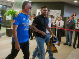 Andy Delort aún está en negociaciones con la directiva de los de la UANL para firmar su contrato. AFP / J. C. Aguilar