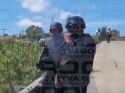 El video fue proporcionado por un habitante de la región que pidió guardar el anonimato. YOUTUBE / Manuel Feregrino
