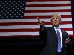 Trump reiteró algunas líneas de su propuesta en materia migratoria. AP / E. Vucci