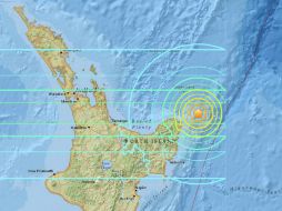 El sismo se produce a las 16:37 GMT, con su epicentro a una profundidad de 30.7 kilómetros. ESPECIAL / earthquake.usgs.gov