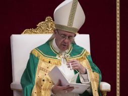 El Pontífice pide a los fieles dirigirse al bien común, incluyendo la sostenibilidad y el cuidado de la creación. EFE / M. Brambatti