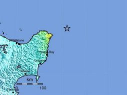 Este jueves un fuerte movimiento telúrico sacudió la costa este el país ubicado en el suroeste del Océano Pacífico. EFE /