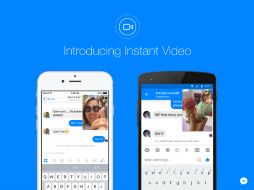 La función 'video al instante'  permite a los usuarios enviarse videos mientras están intercambiando mensajes en la app. ESPECIAL / newsroom.fb.com