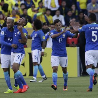 Brasil golea a Ecuador, con gol de Neymar