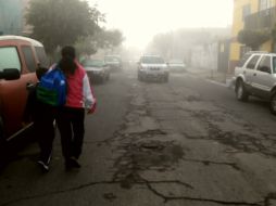 Se exhorta a la población a tener precaución al conducir, sobre todo en avenidas principales, debido al fenómeno. EL INFORMADOR / A. García