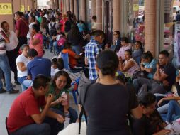 La CNTE inició un “plantón” en el Centro Histórico de la capital el 15 de mayo y no concluyó el ciclo escolar en unas 200 escuelas. SUN / E. Hernández