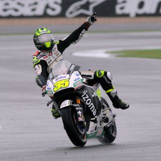 Crutchlow fue el mejor en la clasificación de Silverstone