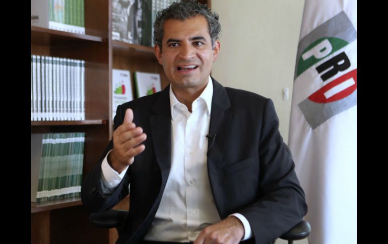 El priista propone que los funcionarios federales rindan cuentas al priismo en cada entidad del país, y éste a los ciudadanos. SUN / ARCHIVO