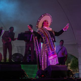 Aída Cuevas cierra el Encuentro Internacional del  Mariachi y la Charrería