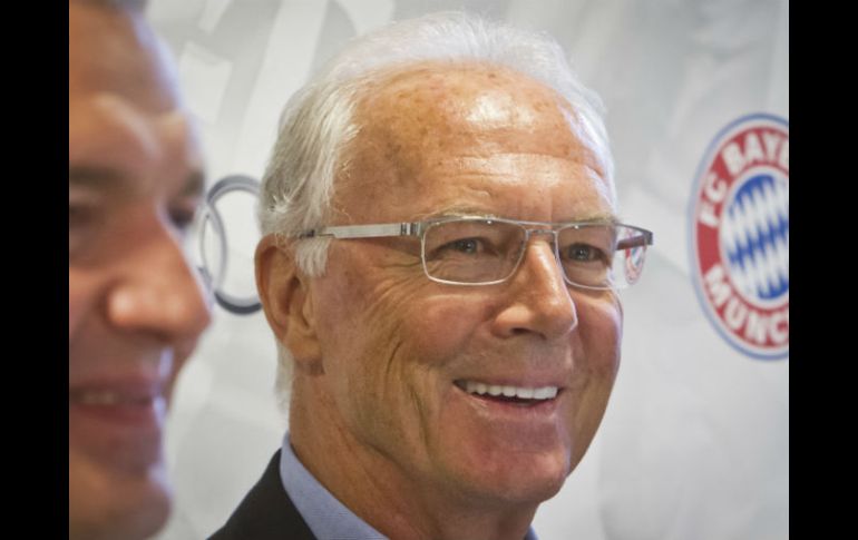 Beckenbauer, de 70 años, fue internado en una clínica del sur de Alemania el viernes. AP / ARCHIVO