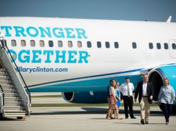 La ex secretaria de Estado tiene previsto comparecer junto a su compañero de fórmula, Tim Kaine, en Cleveland. AP / A. Harnik