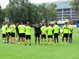 Las Águilas llevaron a cabo una práctica vespertina este lunes. TWITTER / @ClubAmerica