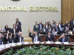 Algunos muebles del Partido Humanista entrarán a subasta para obtener recursos y ese proceso aún no se ha realizado, informa INE. NTX / ARCHIVO