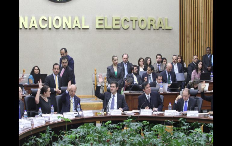 Algunos muebles del Partido Humanista entrarán a subasta para obtener recursos y ese proceso aún no se ha realizado, informa INE. NTX / ARCHIVO