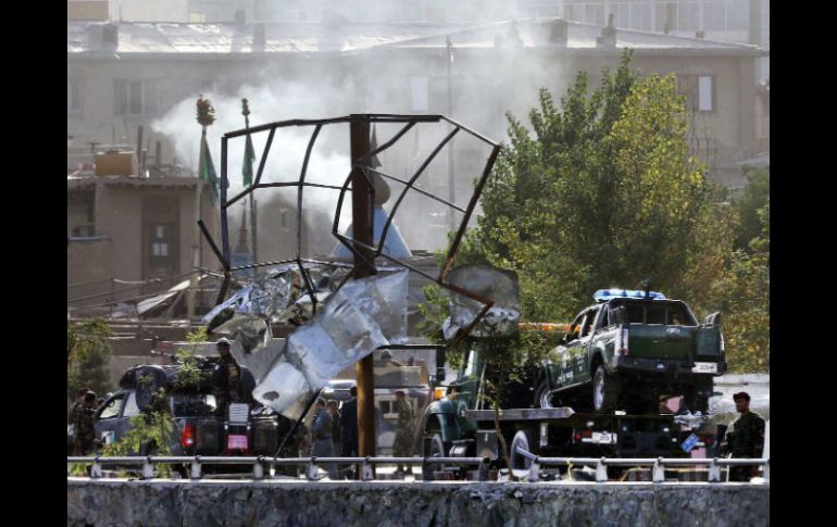 Las explosiones tuvieron lugar en una concurrida zona de tránsito y en hora punta. EFE / H. Amid