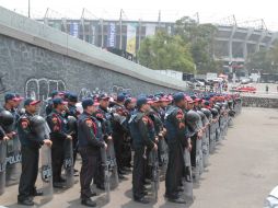 Además vigilar la conducción de grupos de animación, se buscan evitar enfrentamientos y actos de violencia. NTX / ARCHIVO