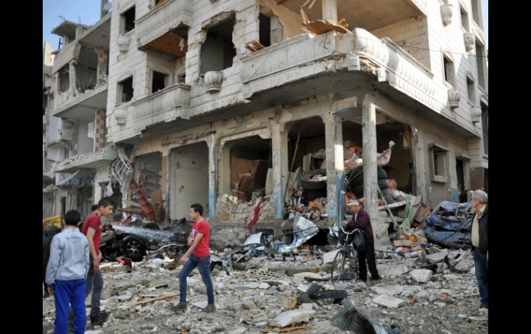 Organizaciones no aseguran que se trataba de un ataque con gas cloro. EFE / ARCHIVO