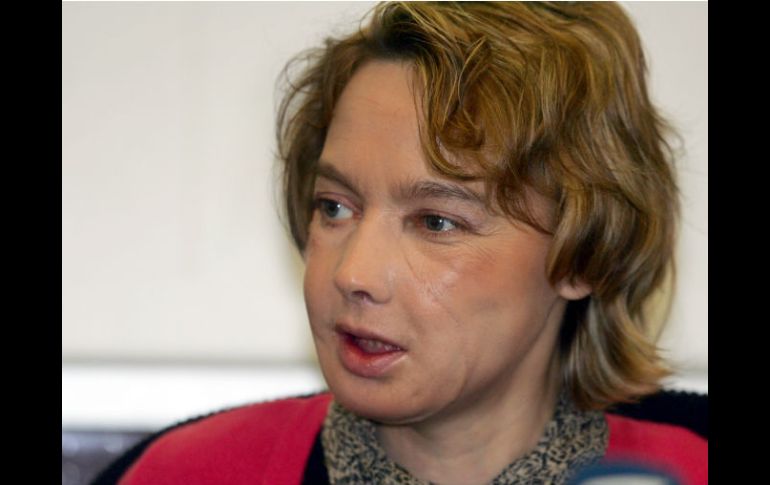 Isabelle Dinoire, paciente francesa; tenía dos hijas. AFP / D. Charlet