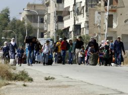 Unos 11 millones de sirios han tenido que abandonar sus viviendas desde el estallido de la guerra civil en 2011. AP / ARCHIVO