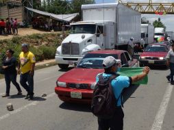 Reiteran que las movilizaciones y bloqueos carreteros continuarán en la capital y en Asunción Nochixtlán. SUN / ARCHIVO